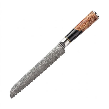 Couteau à pain 19 cm Black Maple Burl