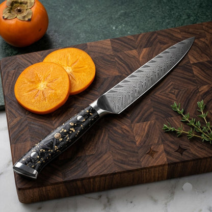Couteau Utilitaire 13 cm Carbon Fiber Noir
