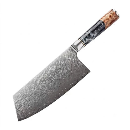 Couteau Cleaver 20 cm Black Maple Burl