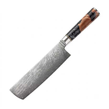 Couteau Nakiri 17 cm Black Maple Burl