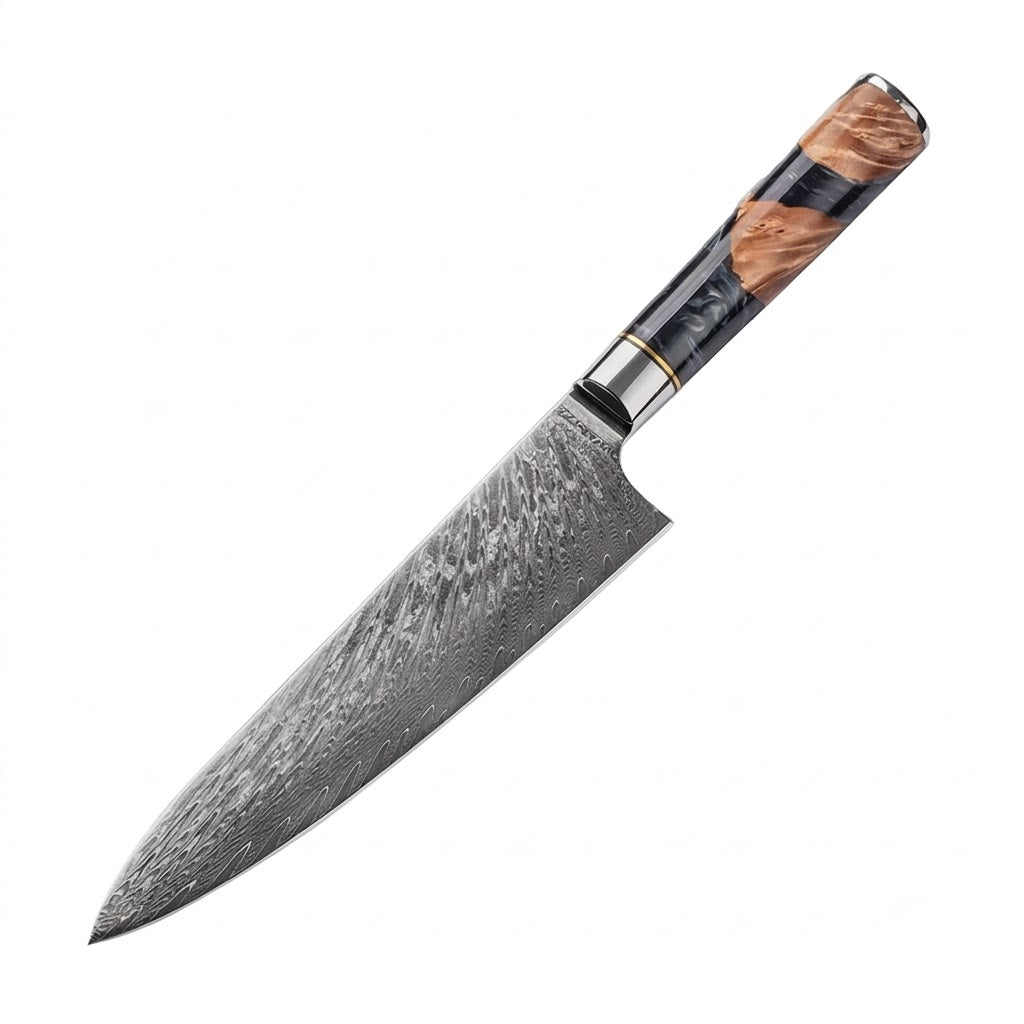 Chef 20 cm — Black Maple Burl