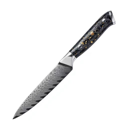 Couteau Utilitaire 13 cm Carbon Fiber Noir