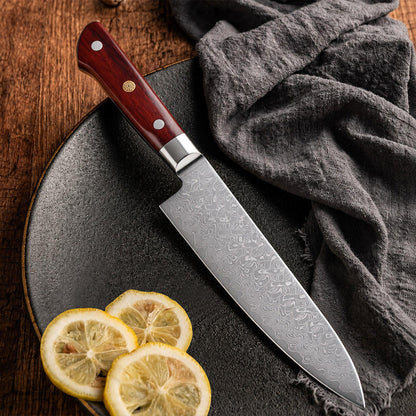 Chef 20 cm Damascus — Sandalwood