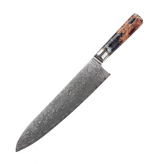 Chef 24 cm — Black Maple Burl