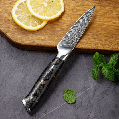 Couteau Paring 9 cm Carbon Fiber Noir