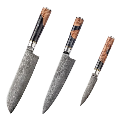 Set 3 Damascus — Maple