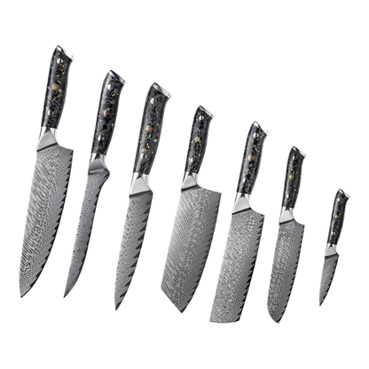 Set 7 Damascus — Carbon