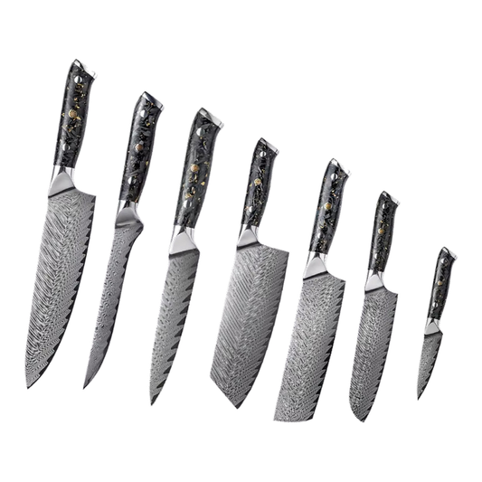 Set 7 Damascus — Carbon